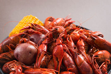Louisiana Spicy Boiled Cajun Crawfish