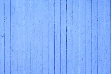 blue wooden background fence surface vertical gate plank