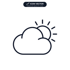 weather icon symbol template for graphic and web design collection logo vector illustration