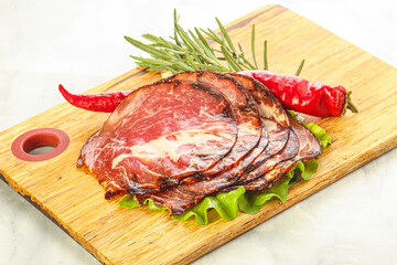 Dried pork neck meat snack