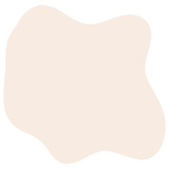 Hand drawn abstract organic shape with grainy texture. Abstract blob organic shape. Creative contemporary aesthetic abstract doodle elements vector illustration.