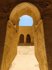 Arch doorway fortress Iraq 