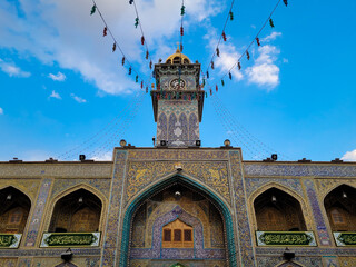 Tower of Ali Shrine In Najaf Iraq 