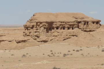 Landscape of Iraqi desert 