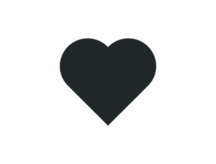 Heart icon, heart vector icon, heart icon illustration.