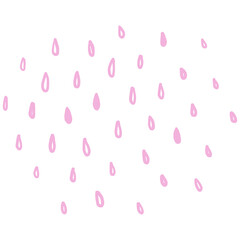 Hand drawn abstract dots pattern. Doodle dotted elements illustration. Scribble dots decorative.