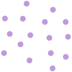 Hand drawn abstract dots pattern. Doodle dotted elements illustration. Scribble dots decorative.