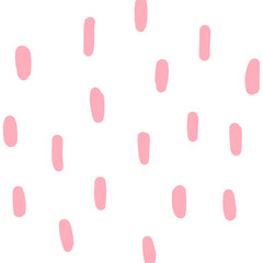 Hand drawn abstract dots pattern. Doodle dotted elements illustration. Scribble dots decorative.