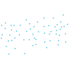 Hand drawn abstract dots pattern. Doodle dotted elements illustration. Scribble dots decorative.