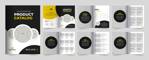 Product Catalog or Catalogue Template Design - obrazy, fototapety, plakaty