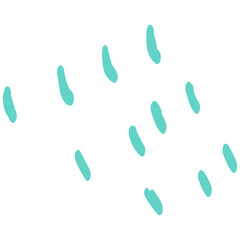 Hand drawn abstract dots pattern. Doodle dotted elements illustration. Scribble dots decorative.