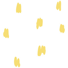 Hand drawn abstract dots pattern. Doodle dotted elements illustration. Scribble dots decorative.