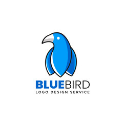 Obraz premium Bluebird Logo Design