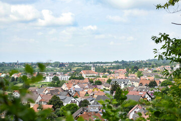 Landscape about Ortenberg, small city near Offenburg, Baden-Württemberg, Germany
