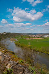 Fototapeta na wymiar Bad Wimpfen ist eine Kurstadt am Neckar