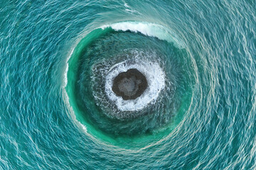 abstract background whirlpool water circle - Powered by Adobe