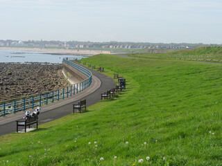 Thynmouth an der Ostk&uuml;ste von England