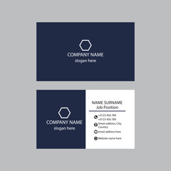 business card template