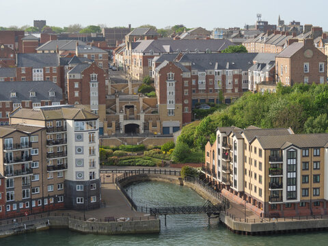 Tynemouth  und Newcastle in England