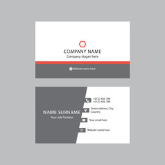 business card template