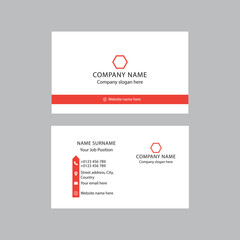 business card template