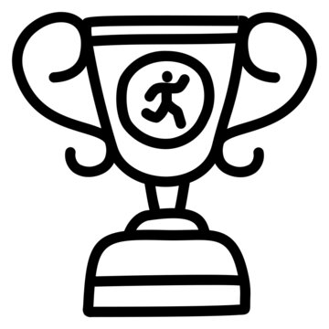 Handdrawn Trophy Icon