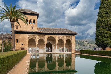 Partal Palace, Alhambra, Granada, Spain