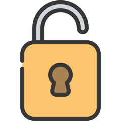 Unlocked Lock Icon