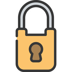 Lock Tall Sides Icon