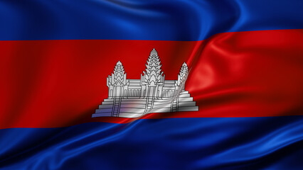 Cambodia national flag