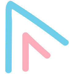 Hand drawn abstract scribble line. Doodle line elements illustration. Scribble line decorative.