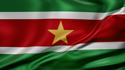 Suriname national flag