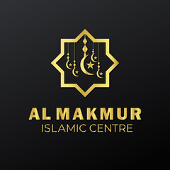 Brown Gold Modern Islamic Logo