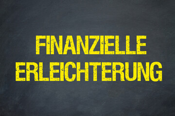 Finanzielle Erleichterung