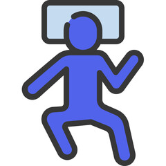 Sleeping Person Icon