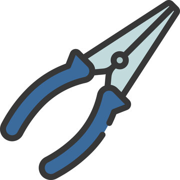 Long Nose Pliers Icon