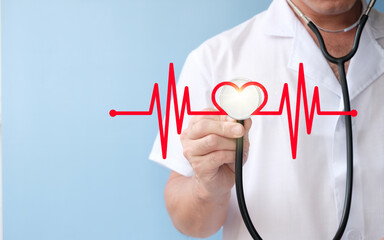 Checking heart disease and report testing result with simulator interface, Healthcare and medicine....