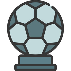 Fototapeta premium Soccer Award Icon
