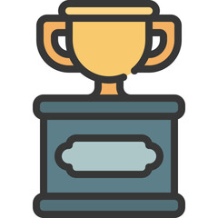 Fototapeta premium Trophy Award Icon