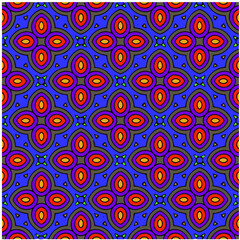 Seamless vector background with repeat pattern. multicolored  mosaic. Perfect for fashion, textile design, cute themed fabric, on wall paper, wrapping paper, fabrics and home decor.