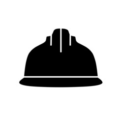 work safety helmet vector on white background