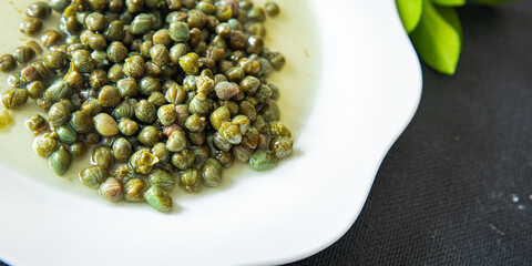 capers fresh healthy meal food snack diet on the table copy space food background rustic top view