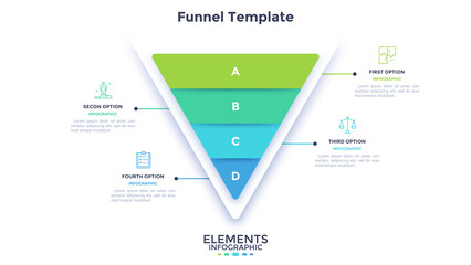 Modern Infographic Vector Futuristic Template