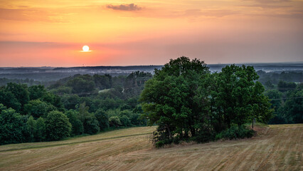 Fototapeta premium When the sun is going to bed - Wenn die Sonne schlafen geht