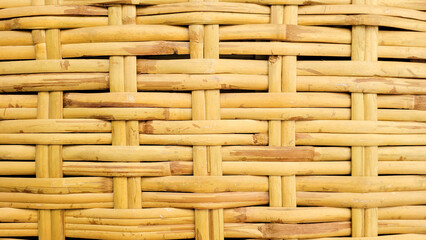 trança artesanal de bambu