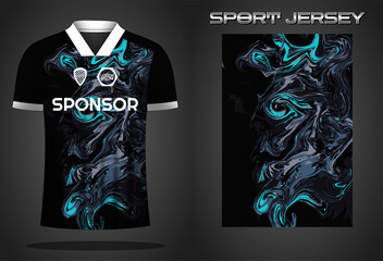 Soccer sport shirt jersey design template