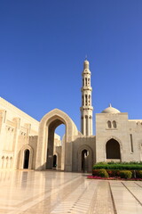 Obraz premium Sultan Qaboos Grand Mosque in Muscat in Oman