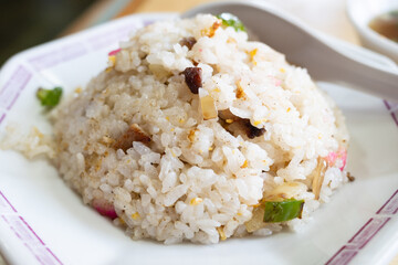 とても美味しい日本の町中華のチャーハン