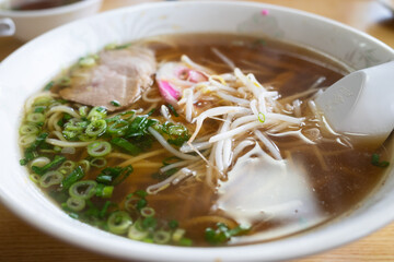 とても美味しい日本の町中華のラーメン
