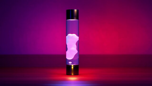 Blue Shining Vivid Lava Lamp - Loop Video